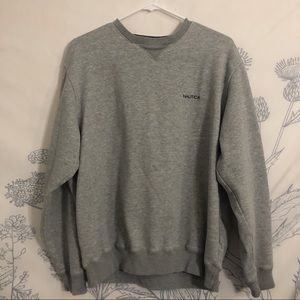 Nautica grey sweatshirt